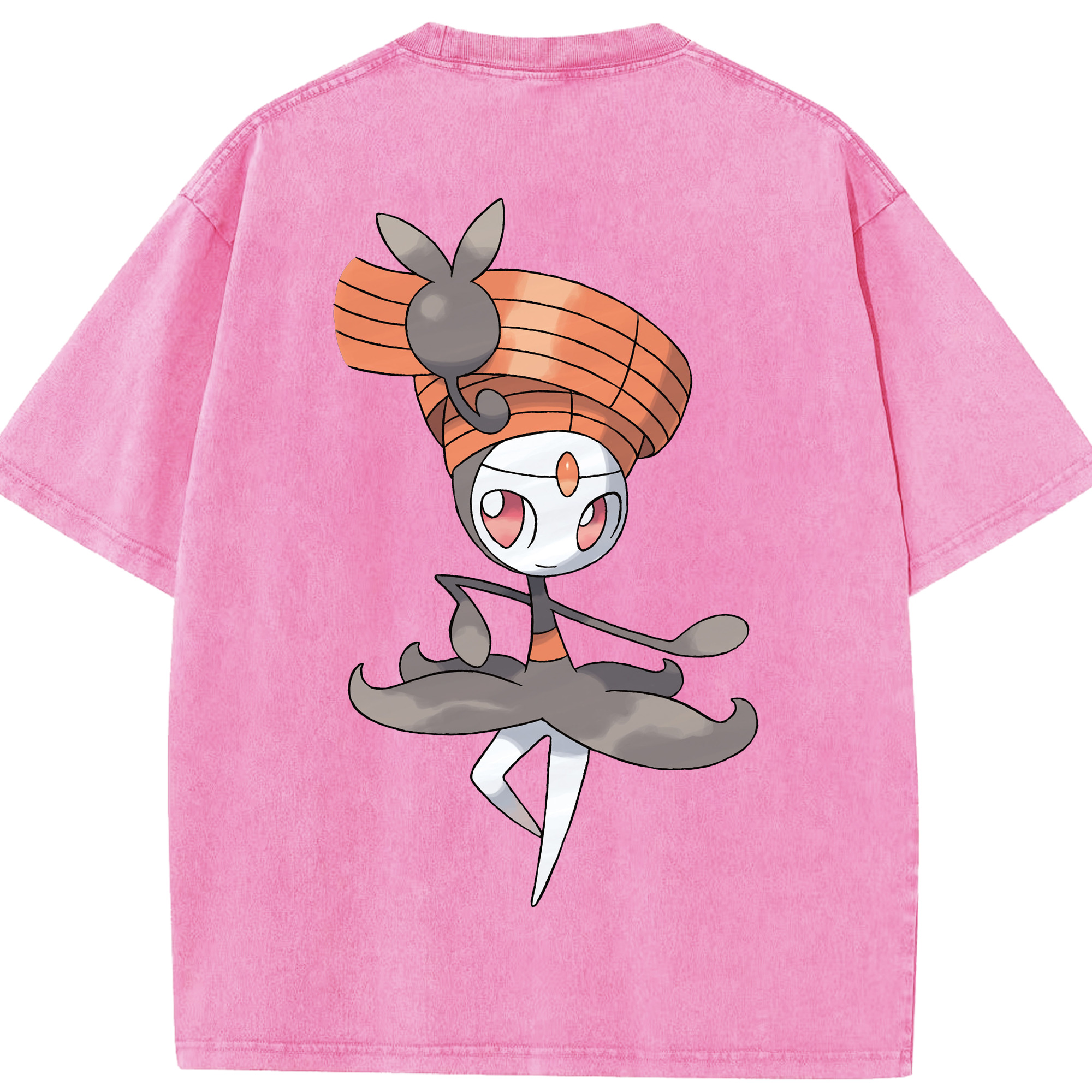 （画像用） ポケットモンスター Pokémon 綿100% ヴィンテージ風 半袖Tシャツ（背面プリント）